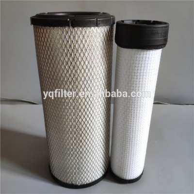 High quality engine air filter set 6I2505 6I2506